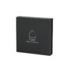 black chocolate packaging box
