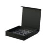 black chocolate packaging box