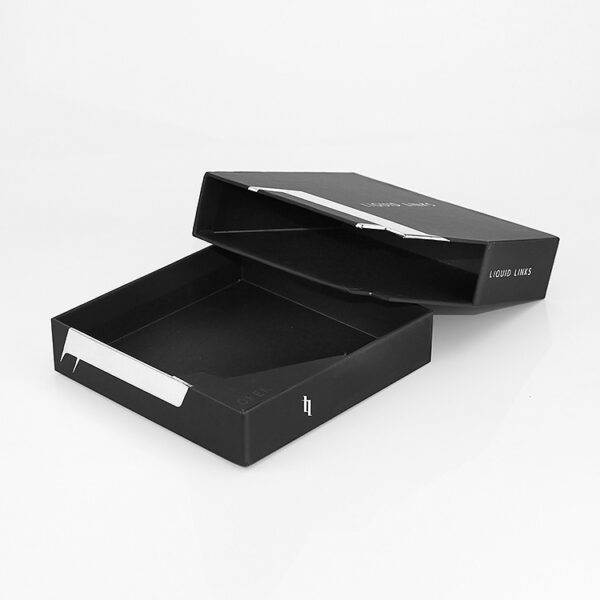 black drawer packaging boxes