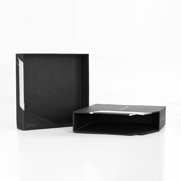 black drawer packaging boxes