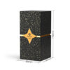 black perfume packaging box