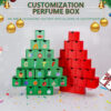 customized christmas calendar box
