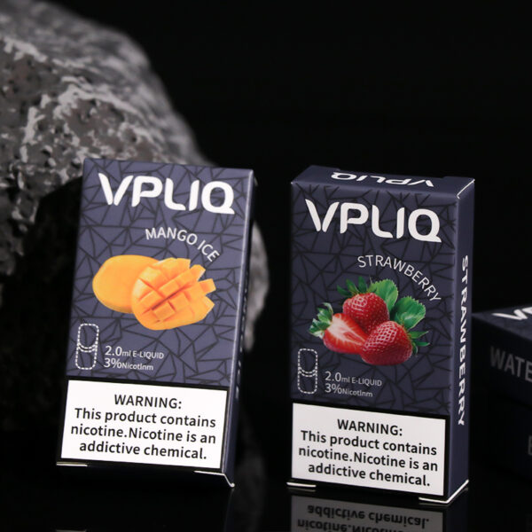 customized vpliq e cigarette packaging box