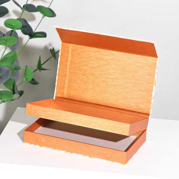 double layer flip top packaging box