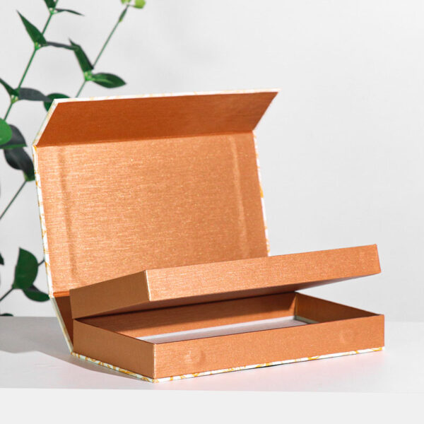 double layer flip top packaging box