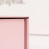 customized pink folding packaging box