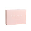 customized pink folding packaging box