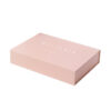 customized pink folding packaging box