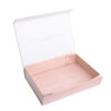 customized pink folding packaging box