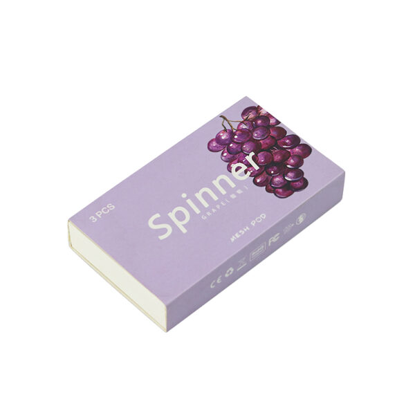 grape flavored e cigarette packaging box