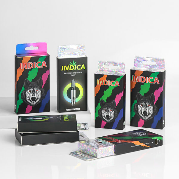 indica electronic cigarette packaging box