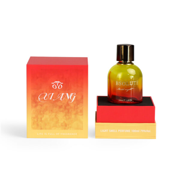 oem/odm printing perfume packaging gift box