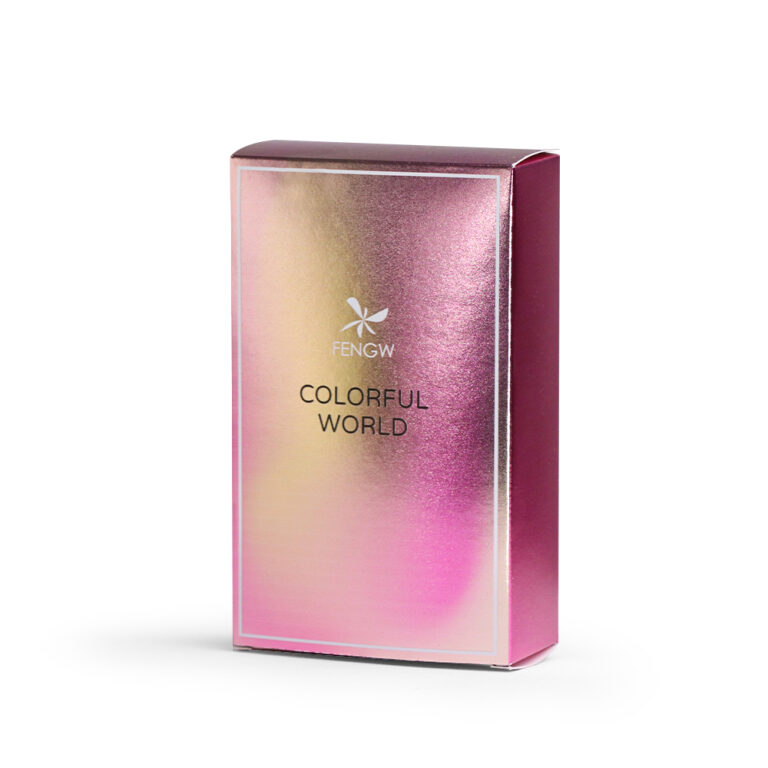 parfum rose rouge boite a carte argent