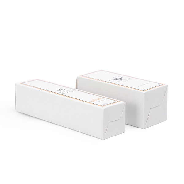 white perfume card packaging box