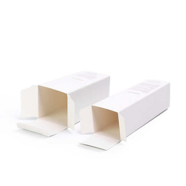 white perfume card packaging box